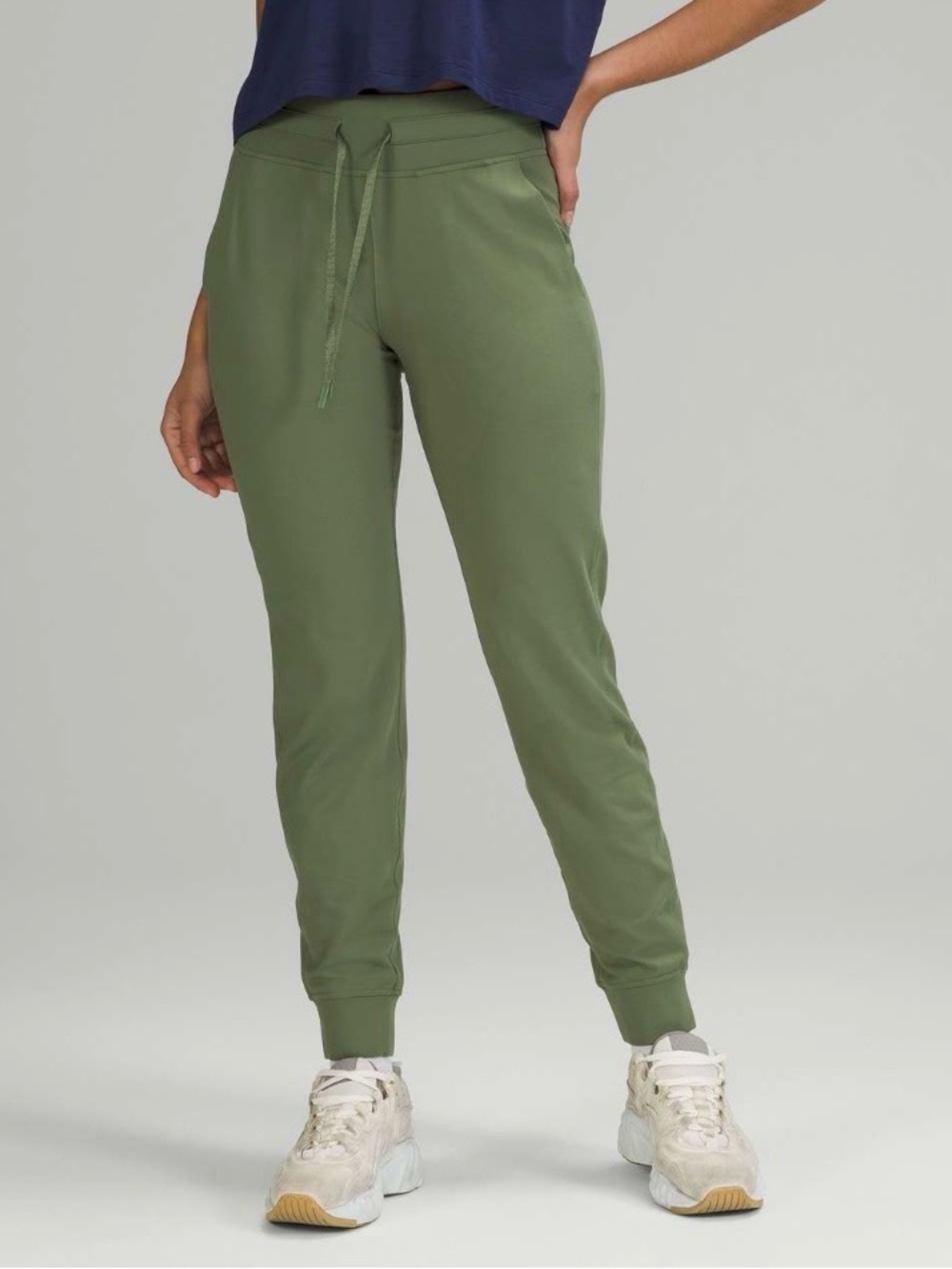 Lululemon Ready to Rulu High-Rise Jogger Green Twill 28”